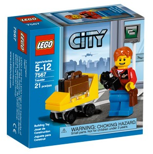LEGO Set-Traveler-Town / City / Traffic-7567-1-Creative Brick Builders
